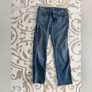 MOTHER Women's Rascal Ankle Skinny Jeans